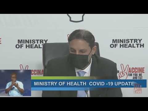CHIEF MEDICAL OFFICER DR. ROSHAN PARASRAM STATED THAT 1 CASE OF THE COVID-19 VIRUS THE NINJA VARIANT