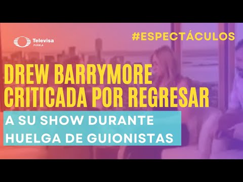 Drew Barrymore Enfrenta Polémica Tras Regreso a su Show