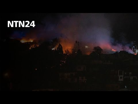 Emergencia en Chile por incendio forestal que deja entre 15 y 40 casas destruidas en Valparaíso