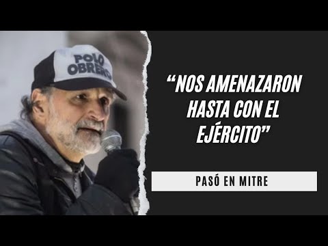 Eduardo Belliboni habló en la previa a la marcha: “Nos amenazaron hasta con el Ejército”