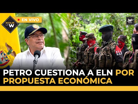 Petro cuestiona a ELN por propuesta económica / Polémica por contrato de 90 mil millones en Caquetá