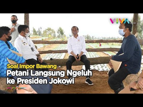 Keluhan Petani Bawang Bikin Jokowi Langsung Telepon Mendag