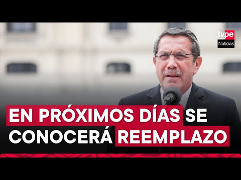 Ministro de Defensa: no estamos de acuerdo con censura a Vicente Romero, pero la aceptamos