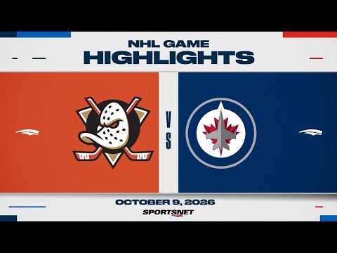 NHL 하이라이트 | 덕스 대 제츠 - 2026년 10월 10일