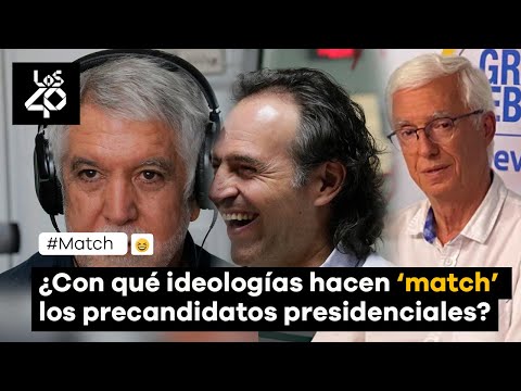 ¿Con qué ideologías hacen ‘match’ los precandidatos presidenciales?