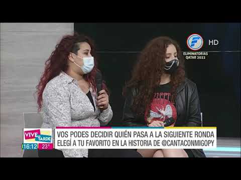 Vos podes elegir quién pasa a la siguiente ronda del @Canta Conmigo Paraguay