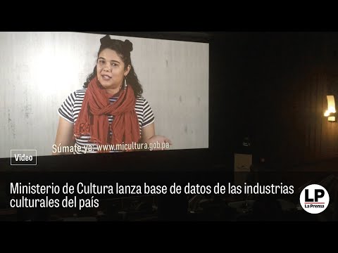 Ministerio de Cultura lanza base de datos de las industrias culturales del país