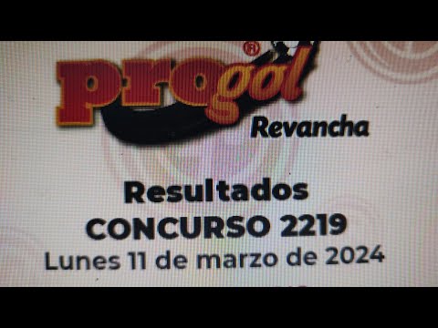 resultados Progol 2219 lista de premios