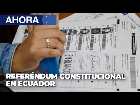 Referéndum constitucional en Ecuador - 21Abr