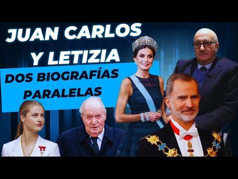 Juan Carlos y Letizia.Dos biografías paralelas.INFIDELIDADES al por mayor.Joaquín Abad nos cuenta.