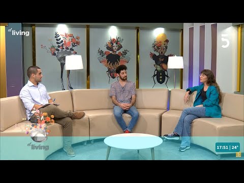 Agustín Urrutía - Director y  Ilana Hojman - Actriz: Obra infantil Roja | El Living | 22-03-2023