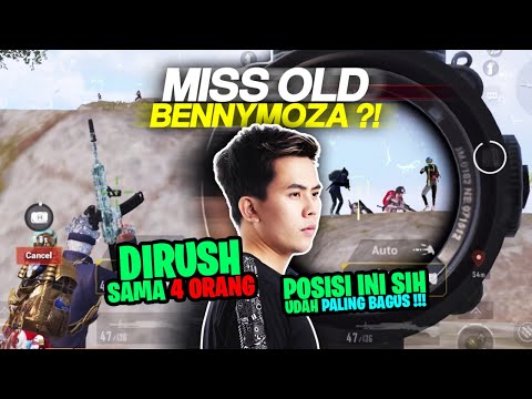 MISS OLD BENNYMOZA ?! DI RUSH SAMA 4 ORANG GAKTAKUT !! SELAMA DAPET POSISI BAGUS ! - PUBG MOBILE