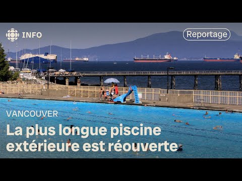 Réouverture de la piscine Kitsilano