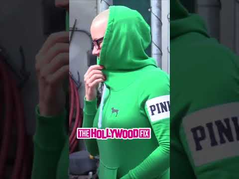 Amber Rose Tries To Keep A Low Profile While Grabbing Lunch At Urth Caffe On Melrose Ave. In WeHo CA