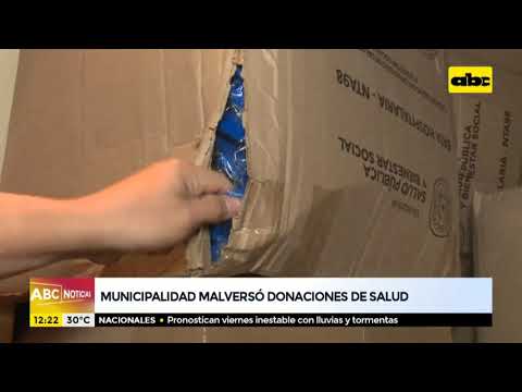 Municipalidad malversó donaciones de Salud