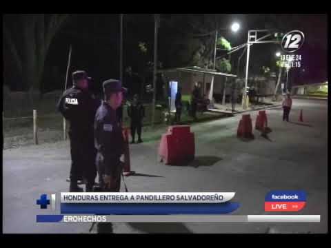 Autoridades hondureñas entregaron a pandillero salvadoreño