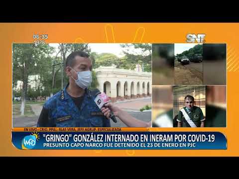 Presunto narco Gringo González internado en el INERAM por COVID-19