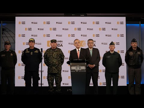 Declaración del Ministro de Defensa Nacional, Iván Velásquez, al término del Consejo de Seguridad