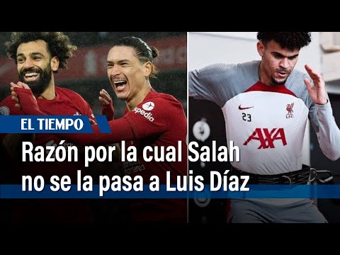 ¿Disputas en Liverpool? Revelan la razón por la que Mohamed Salah no asistió a Luis Díaz | El Tiempo
