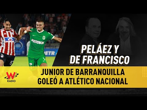 Junior de Barranquilla goleó a Atlético Nacional