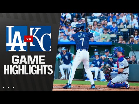 Dodgers vs. Royals Game Highlights (6/27/25) | MLB Highlights