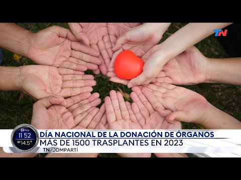DÍA NACIONAL DE LA DONACIÓN DE ÓRGANOS I En Argentina este año se hicieron más de 1.500 trasplantes