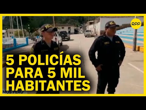 #TeEscuchamosPerú: Bolívar solo cuenta con cinco policías para más de 5 mil habitantes
