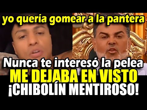 Jonathan Maicelo responde a Chibolín y lo llama mentiroso x no organizar la pele4 contra la pantera