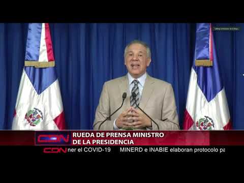 José Ramón Peralta asegura que el Gobierno dará respaldo a las familias dominicanas ante el COVID-19