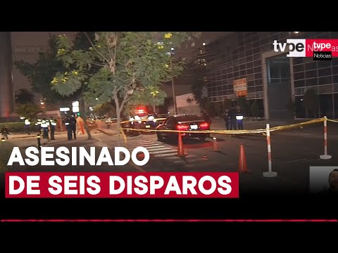 San Isidro: hombre fue asesinado en el interior de su vehículo