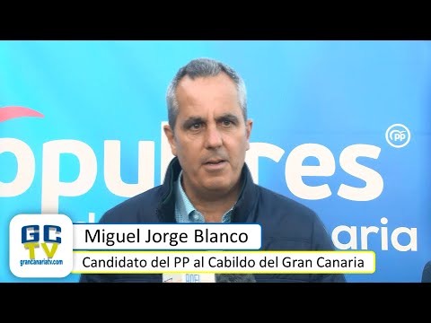 Miguel Jorge Blanco (PP) en la presentación de la candidatura de Antonio Calderín en Valseguillo