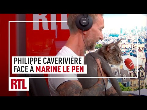 Philippe Caverivière face à Marine Le Pen