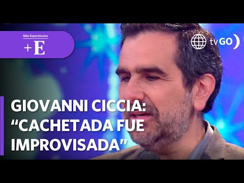 Giovanni Ciccia sobre lado “tierno” de Diego Montalbán | Más Espectáculos (HOY)