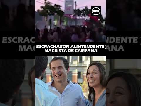 ¡LA GENTE SE ESTÁ CANSANDO! Escracharon al intendente macrista de Campaña