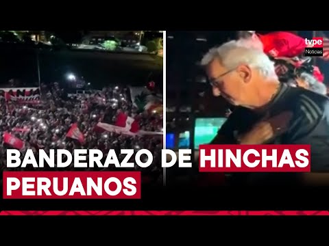 Perú vs Canadá: Hinchas realizaron el tradicional banderazo previo al partido