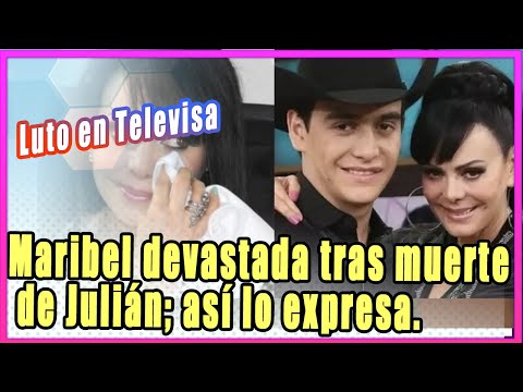 Luto en Televisa: Maribel Guardia, devastada tras muerte de Julián Figueroa; así lo expresa