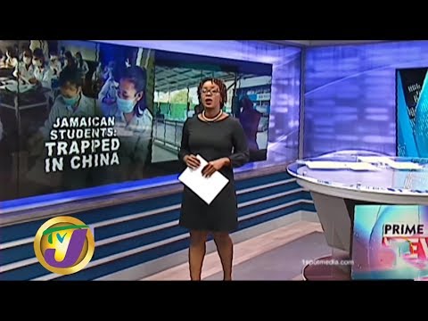 TVJ News: Jamaican Students Desperate to Leave China - January 31 2020