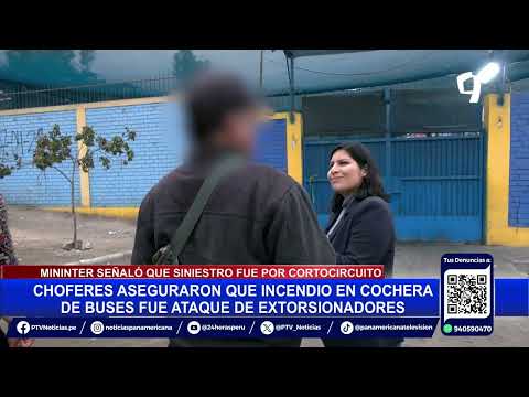 Alias 'Azul' sería líder de 'Los Pulpos del Cono Norte', banda vinculada al incendio de buses