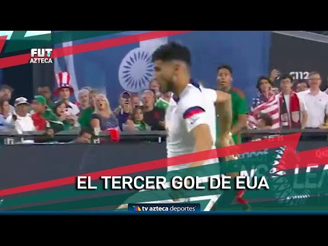 ¡GOL de Ricardo Pepi! | México 0-3 Estados Unidos | Liga de Naciones CONCACAF