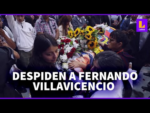Ecuador: dan multitudinario adiós a Fernando Villavicencio