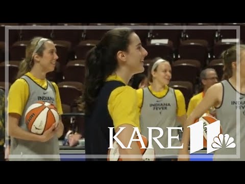 Caitlin Clark talks about her first WNBA game ahead of her debut with the Indiana Fever