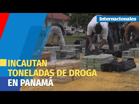 Incautan en Panamá más de 3 toneladas de cocaína en contenedores con destino a Europa