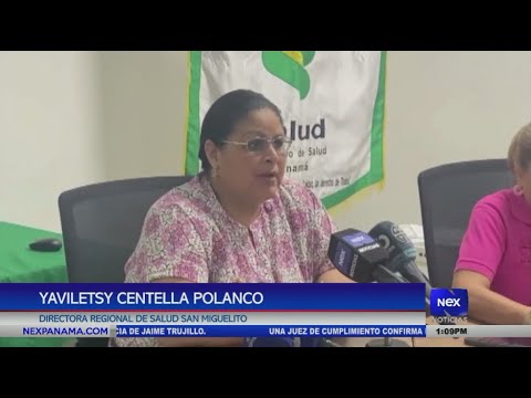 La directora regional de salud en San Miguelito se refirio? al alarmante aumento de casos de dengue