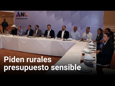 Piden rurales presupuesto sensible