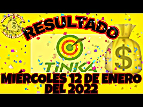 RESULTADOS TINKA DEL DÍA MIÉRCOLES 12 DE ENERO DEL 2022 S/5,207,438/LOTERÍA DE PERÚ