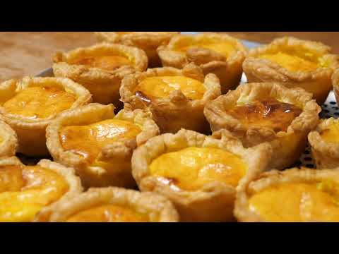 맛있는 에그 필링에 정성까지 더한! 촉촉한 에그 타르트와 풍미 가득 마늘 타르트 / Amazing egg tart and garlic tart - Korean street food
