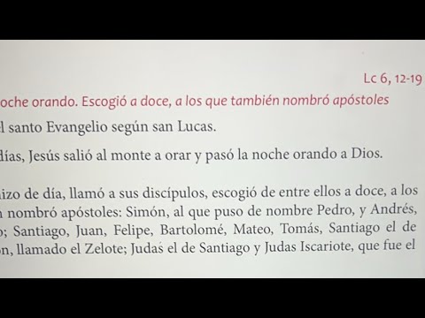 Evangelio martes XXIII TO (2024)