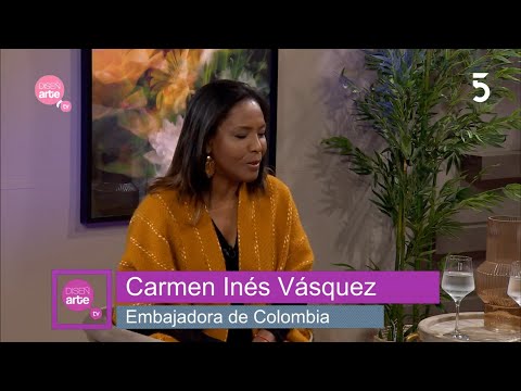 Carmen Inés Vásquez - Embajadora de Colombia | Diseñarte TV | 27-07-2022