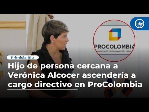 Hijo de persona cercana a Verónica Alcocer ascendería a cargo directivo en ProColombia