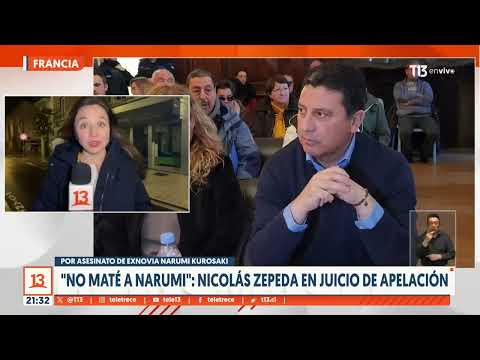Caso Narumi: Padre de Nicolás Zepeda criticó investigación ante el Juez
